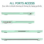 Suitable for 2023 2022 MacBook Air 13 inch case M2 Model A2681 Hard Shell Case Keyboard Cover Green V324-A2681-M-GREEN