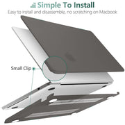 Suitable for 2023 2022 MacBook Air 13 inch case M2 Model A2681 Hard Shell Case Keyboard Cover Grey V324-A2681-M-GREY