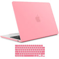 Suitable for 2023 2022 MacBook Air 13 inch case M2 Model A2681 Hard Shell Case Keyboard Cover Pink V324-A2681-M-PINK