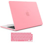 Suitable for 2023 2022 MacBook Air 13 inch case M2 Model A2681 Hard Shell Case Keyboard Cover Pink V324-A2681-M-PINK