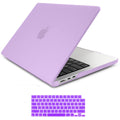 Suitable for 2023 2022 MacBook Air 13 inch case M2 Model A2681 Hard Shell Case Keyboard Cover Purple V324-A2681-M-PURPLE