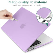 Suitable for 2023 2022 MacBook Air 13 inch case M2 Model A2681 Hard Shell Case Keyboard Cover Purple V324-A2681-M-PURPLE