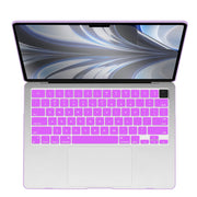 Suitable for 2023 2022 MacBook Air 13 inch case M2 Model A2681 Hard Shell Case Keyboard Cover Purple V324-A2681-M-PURPLE