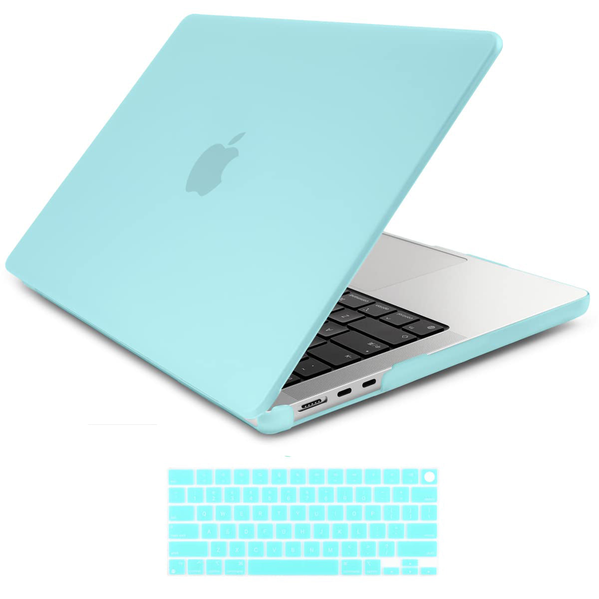 Suitable for 2023 2022 MacBook Air 13 inch case M2 Model A2681 Hard Shell Case Keyboard Cover Turquoise V324-A2681-M-TB