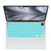 Suitable for 2023 2022 MacBook Air 13 inch case M2 Model A2681 Hard Shell Case Keyboard Cover Turquoise V324-A2681-M-TB