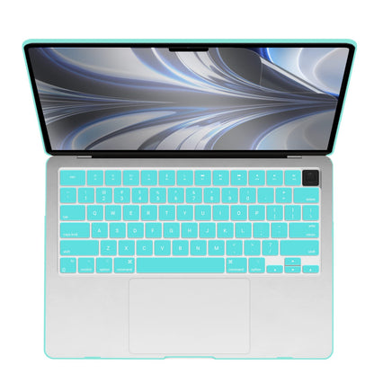 Suitable for 2023 2022 MacBook Air 13 inch case M2 Model A2681 Hard Shell Case Keyboard Cover Turquoise V324-A2681-M-TB