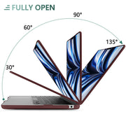 Suitable for 2023 2022 MacBook Air 13 inch case M2 Model A2681 Hard Shell Case Keyboard Cover Wine Red V324-A2681-M-WR