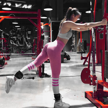 2x Adjustable Ankle Straps for Cable Machines D-Rings Gym Cuff Kickbacks Glute Workouts Leg Extensions Straps V324-ANKPRO-BK