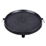 Korean BBQ Grill Pan Non-Stick Smokeless Stovetop BBQ Grill Plate Indoor Outdoor V324-BBPLATE