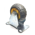 3" Heavy Duty Industrial Fixed Caster Wheel Caster Wheels Castor load 50KG Trolley Cart V324-BCW003-3IN-FX