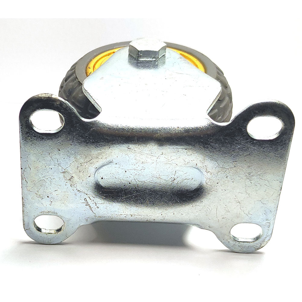 3" Heavy Duty Industrial Fixed Caster Wheel Caster Wheels Castor load 50KG Trolley Cart V324-BCW003-3IN-FX