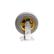 8" Heavy Duty Industrial Fixed Caster Wheel Wheels CastorTrolley holds 250KG V324-BCW004-8IN-FX