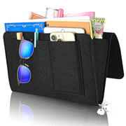 Bed Organiser Bedside Caddy Sofa Organiserd Book Magazines Organiser Black V324-BEDSIDESTOR-BLACK