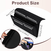Bed Organiser Bedside Caddy Sofa Organiserd Book Magazines Organiser Black V324-BEDSIDESTOR-BLACK