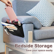 Bed Organiser Bedside Caddy Sofa Organiserd Book Magazines Organiser Black V324-BEDSIDESTOR-BLACK