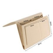 Bed Organiser Bed Caddy Sofa Organiser Bedside Organiser Book Magazines Organiser Black V324-BEDSIDESTOR-CREAM