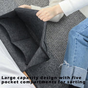 Bed Organiser Bed Caddy Sofa Organiser Bedside Organiser Book Magazines Organiser Dark Grey V324-BEDSIDESTOR-GREY