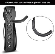 1x Bike Rack Garage Wall Mount Hanger Hooks Storage Bicycle Vertical for Indoor Shed with Screws V324-BKHG