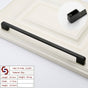 Zinc Kitchen Cabinet Handles Drawer Bar Handle Pull black color hole to hole size 320mm V324-BL-2354-BK-320