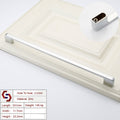 Zinc Kitchen Cabinet Handles Drawer Bar Handle Pull silver color hole to hole size 320mm V324-BL-2354-SI-320