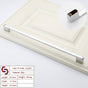Zinc Kitchen Cabinet Handles Drawer Bar Handle Pull silver color hole to hole size 320mm V324-BL-2354-SI-320