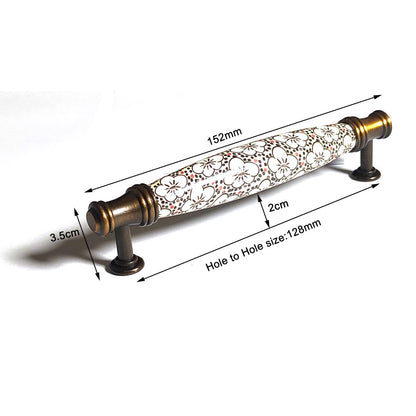 Ceramics Kitchen Cabinet Handles Bar Drawer Handle Pull cooper 128mm V324-BL-6174-COOPER-128MM