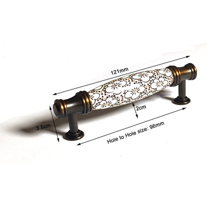 Ceramics Kitchen Cabinet Handles Bar Drawer Handle Pull cooper 96mm V324-BL-6174-COOPER-96MM