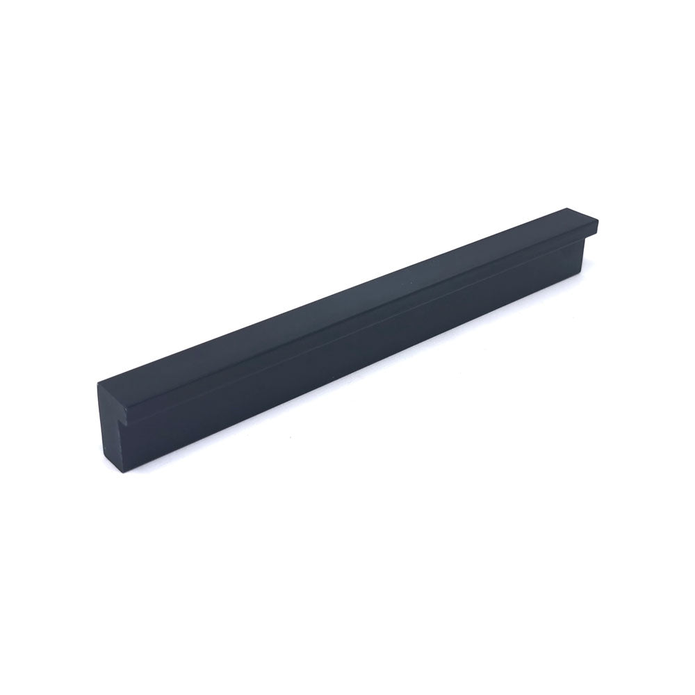 Aluminium Kitchen Cabinet Handles Drawer Bar Handle Pull 128mm V324-BL-6807-BK-128