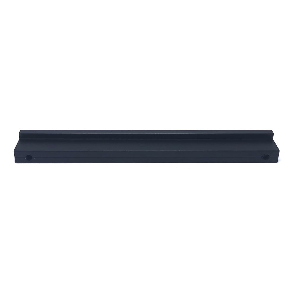 Aluminium Kitchen Cabinet Handles Drawer Bar Handle Pull 128mm V324-BL-6807-BK-128