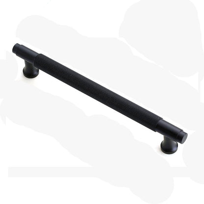 Black Furniture Door Kitchen Cabinet Handle Handles Pull Pulls Cupboard 160mm V324-BL-6825-BK-160