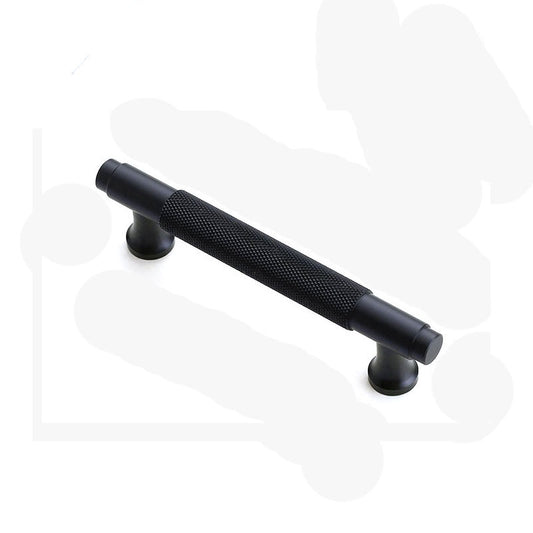Black Furniture Door Kitchen Cabinet Handle Handles Pull Pulls Cupboard 96mm V324-BL-6825-BK-96