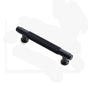 Black Furniture Door Kitchen Cabinet Handle Handles Pull Pulls Cupboard 96mm V324-BL-6825-BK-96