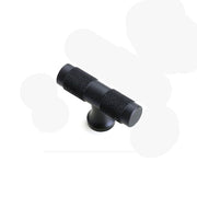 Black Furniture Door Kitchen Cabinet Handle Handles Pull Pulls Cupboard T Bar V324-BL-6825-BK-T
