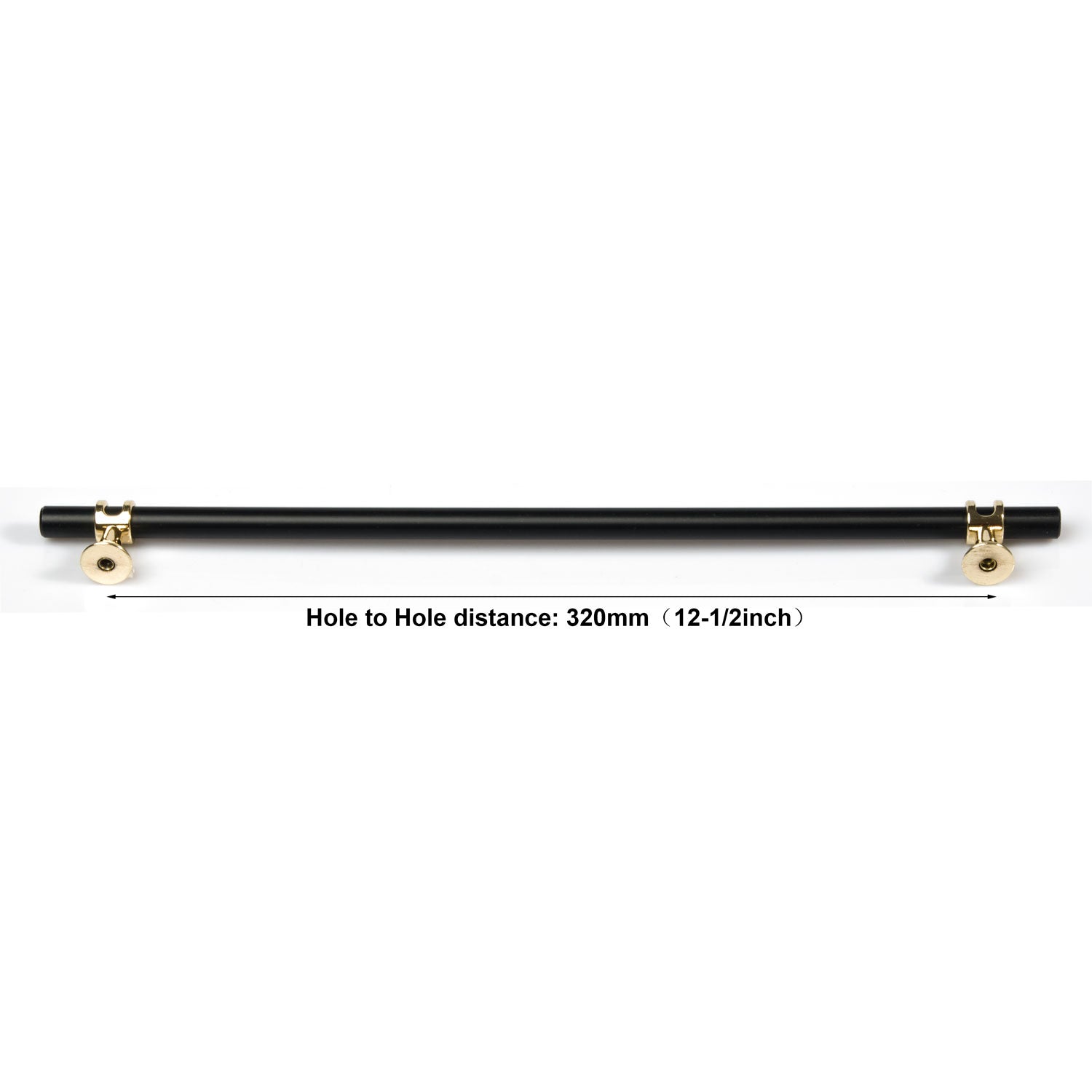 Luxury Design Kitchen Cabinet Handles Drawer Bar Handle Pull Black 320mm V324-BL-7646-BK-320