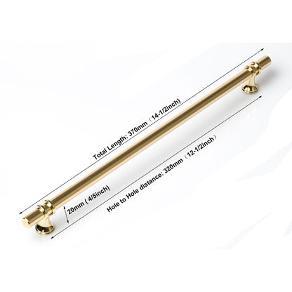 Luxury Design Kitchen Cabinet Handles Drawer Bar Handle Pull Gold 320MM V324-BL-7646-GD-320
