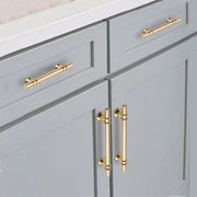 Luxury Design Kitchen Cabinet Handles Drawer Bar Handle Pull Gold T Bar V324-BL-7646-GD-T