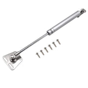2 Pcs 100N Cabinet Door Hydraulic Hinge Metal Head Lift Support Soft Close & Buffer Telescopic V324-BL-CABIHYDR30N