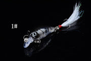 5x 4.5cm Popper Crank Bait Fishing Lure Lures Surface Tackle Saltwater V324-C0038
