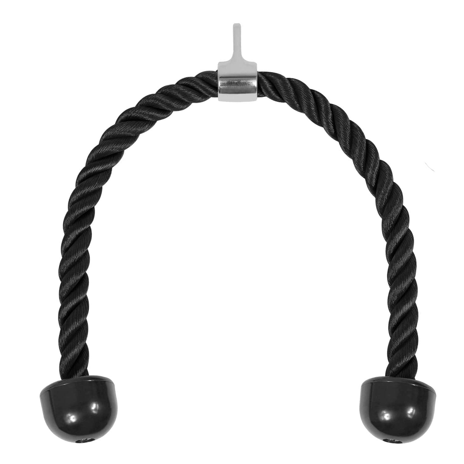 Tricep Rope Fitness Gym Pulley Pull Down Rope Cable Machine Attachment Pull down Rope V324-CABCRO-ROPE-D