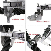 Tricep Rope Fitness Gym Pulley Pull Down Rope Cable Machine Attachment Pull down Rope V324-CABCRO-ROPE-D