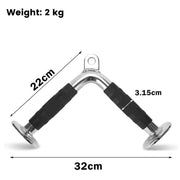 LAT V Bar V Pull Down Handle Row Handle Cable Machine Attachment V324-CABCROSS-V