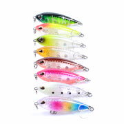 8x Pencil minnow 4.8cm Fishing Lure Lures Surface Tackle Fresh Saltwater V324-CH39