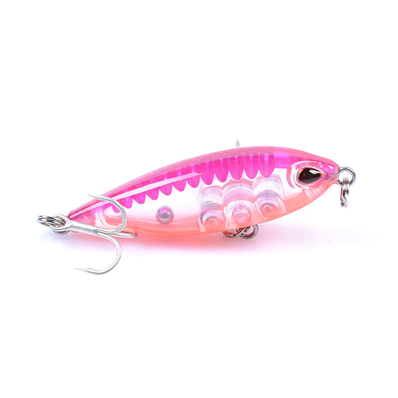 8x Pencil minnow 4.8cm Fishing Lure Lures Surface Tackle Fresh Saltwater V324-CH39