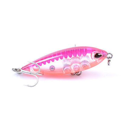 8x Pencil minnow 4.8cm Fishing Lure Lures Surface Tackle Fresh Saltwater V324-CH39