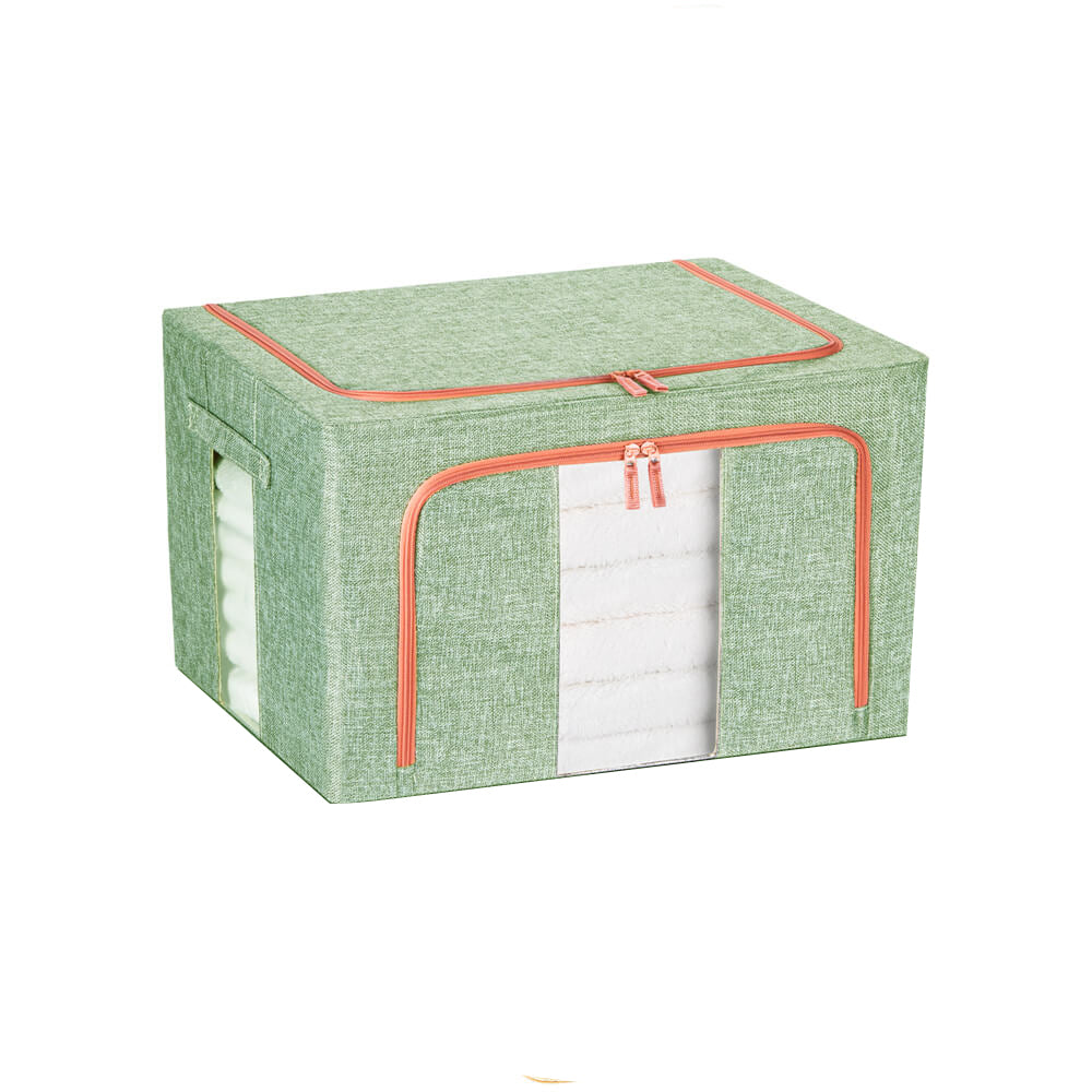 100L Cloth Storage Box Closet Organizer Storage Bags Clothes Storage Bags Wardrobe Organizer Idea GREEN V324-CLOTHSTOR-GREEN-100L