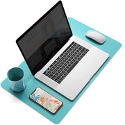 Green 120cm*60cm Dual Side Office Desk Pad Waterproof PU Leather Computer Mouse Pad V324-COMMP-GREEN12060