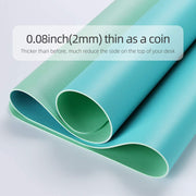 Green 90cm*45cm Dual UseOffice Desk Pad Waterproof PU Leather Computer Mouse Pad V324-COMMP-GREEN9045