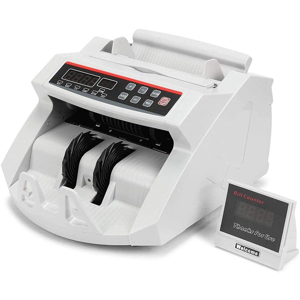 Australian Money Bill Note Counter Counterfeit UV/MG/IR Detector Machine Auto Counting V324-CS-BCOUNTER
