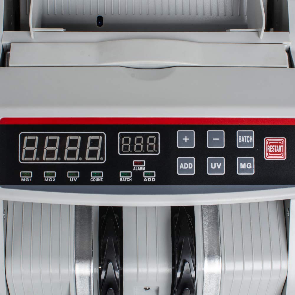 Australian Money Bill Note Counter Counterfeit UV/MG/IR Detector Machine Auto Counting V324-CS-BCOUNTER