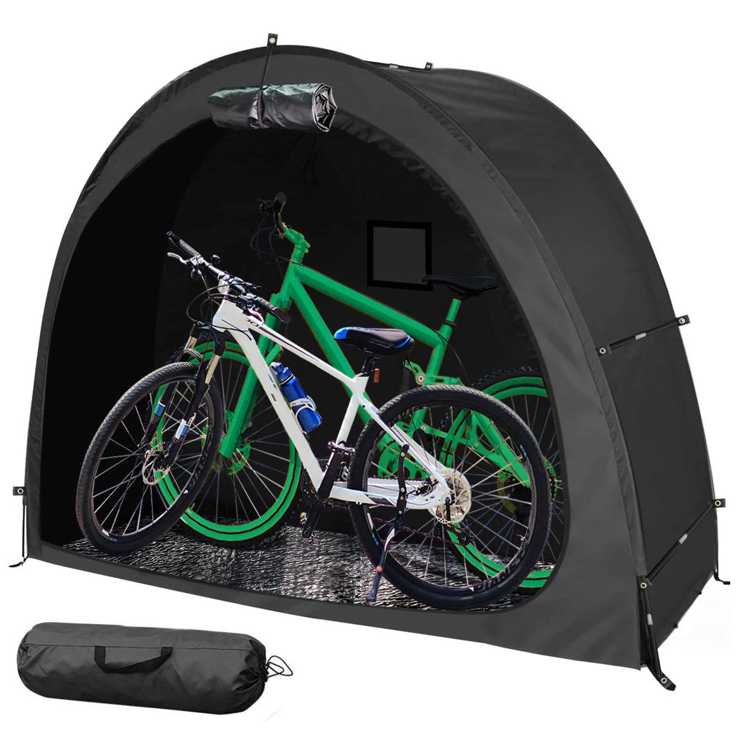 Bike Cover Storage Tent Durable Waterproof Anti-Dust Foldable Outdoor Tools Storage Shed V324-CS-BKTENT
